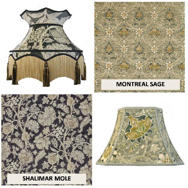 Lotus Lampshades fabrics